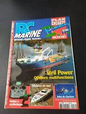 Revue RC MARINE BATEAU MODÉLISME No 158 Plan Encarté Ricochet 