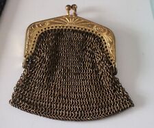 🌟 PETIT PORTE-MONNAIE EN MAILLE D'OR VINTAGE - FIN DU XIXE SIÈCLE 🌟