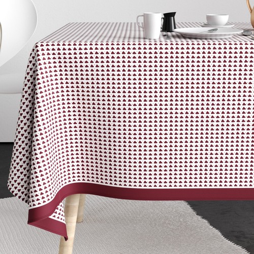 Nappe rectangulaire anti - , tache