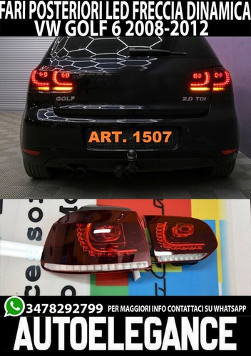 Phares arrière gti led - arrière, vw