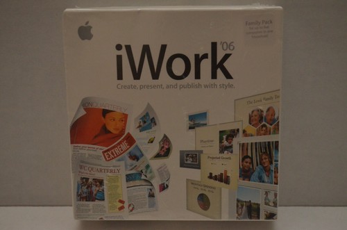 New iwork family pack - new, ’06
