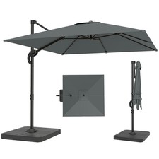 Outsunny Parasol Déporté
