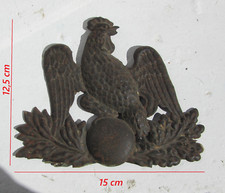 plaque shako Garde Nationale Mle 1837 Monarchie de Juillet