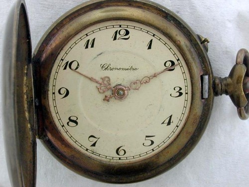 Antique chronometre pocket - antique,