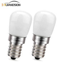 Ruiandsion E14 LED Ampoule Réfrigérateur Lumière Lampe De Table 220V Blanc/Chaud