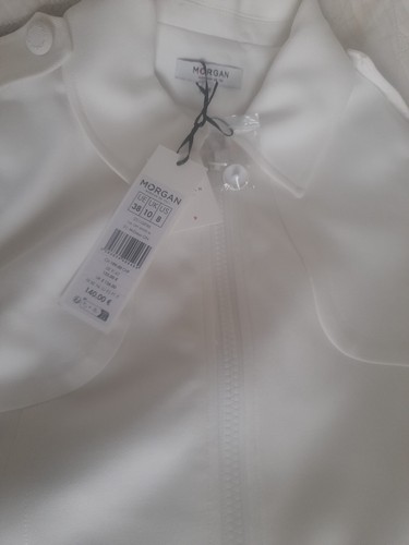 Manteau long zippe blanc femme - zippe,