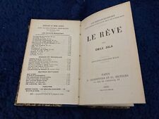 EMILE ZOLA LE REVE  LES