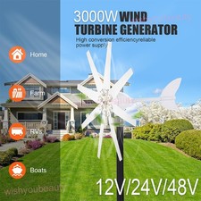 3KW 8/10 Blades Générateur