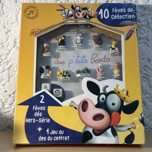 Coffret collection fèves - 12,