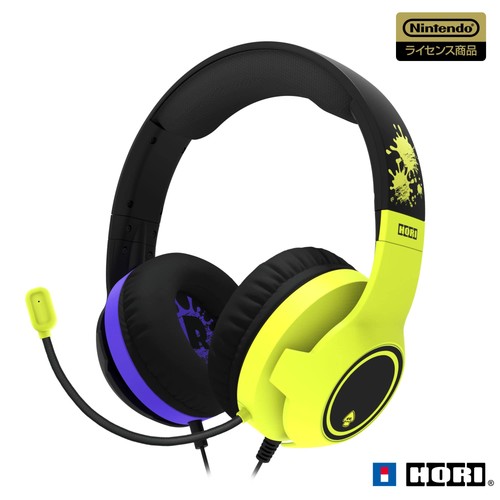 Casque gaming splatoon hori - splatoon,