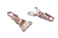 platine reposes pieds passager Suzuki  TS 250 X 1984 SJ12A SJ11D