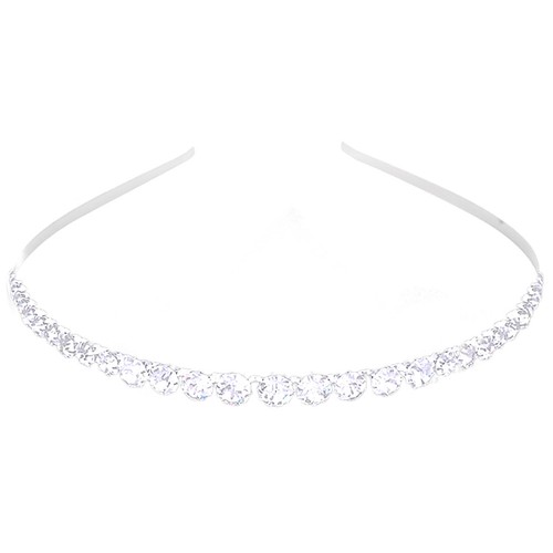 Bandeau vintage cristal - bandeau, en