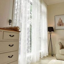 Rideaux transparents à poche pour tige,rideaux voilage transparents pour fenêtre