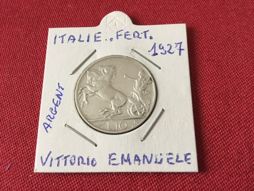 Italie pièce lire argent - pièce, 10