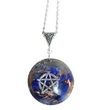 Pendentif orgonite pentacle