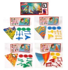 Série Complète Blokart (DC057 - DC060) + 4 BPZ Kinder Italie 2011/2012 Sprinty