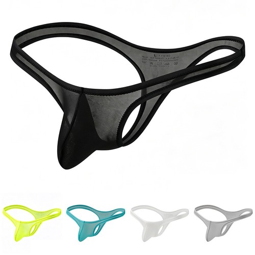 String homme soie glacée
