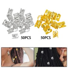 50 Pièces Perles Dreadlocks