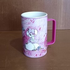 Tasse En Plastique Diddl, Face Interchangeable, Mug, Gobelet Diddl Rose,vintage