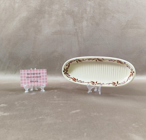 Antique ceramic soap dish
