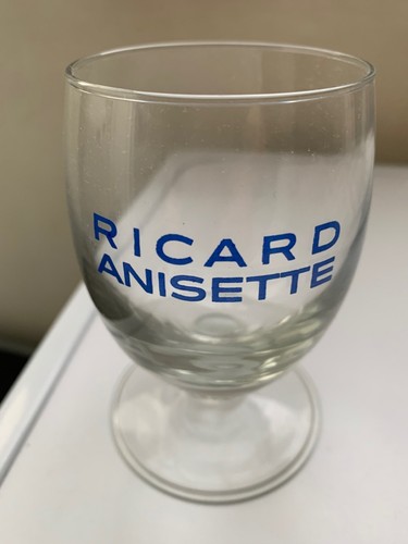 Lot verres ricard bleu - 4,
