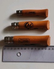 Opinel Manche bois 3 Pièces "La main Couronnée N°6, 8 & 10 Couronnée" Lame Acier