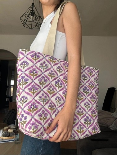 Sac cabas matelassé - cabas,