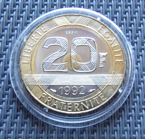 Essai monnaie francs 1992 - francs,