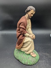 Ancien grand santon  crèche Noël Hauteur 26 Cm Joseph 