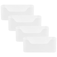  Lot de 4 boîtes de rangement autocollantes pour portes de placards de cuisine :