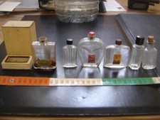 LOT Ancien Flacon Bouteille en