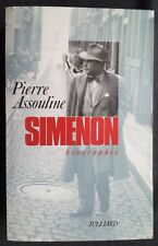 SIMENON, biographie Pierre Assouline éditions Julliard