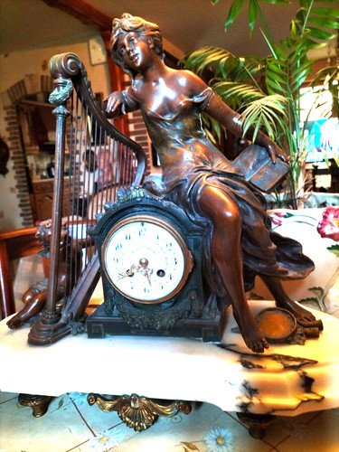 Magnifique ancienne pendule - magnifique,