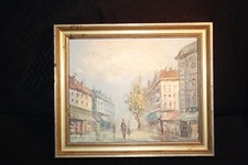 tableau de Paris signé