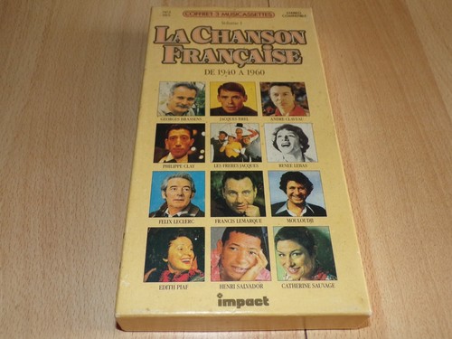 Coffret musicassettes - coffret, 3