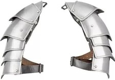 Paire d'armure de paudrons en