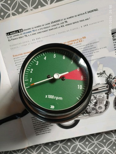 Compte tours honda 750 k6 - cb,