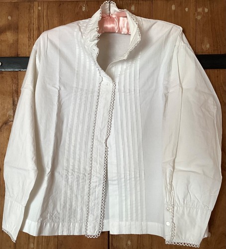 Ancienne chemise brodée femme - chemise,
