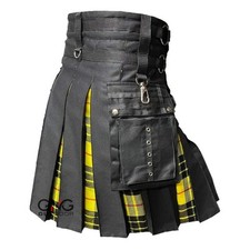 Kilt Utilitaire Écossais Gothique Macleod De Lewis Tartan Plis Taille 28-62