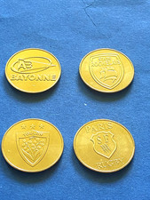 LOT DE 4 JETONS TOURISTIQUE