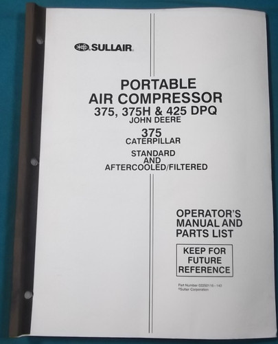 Sullair 375 375h - 375,