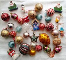 Boules décorations figurines bougeoirs de Noël (5 photos)