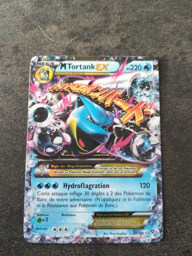 Carte pokémon mega tortank - carte,