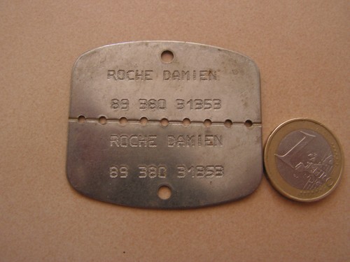 Insigne plaque identite - insigne,