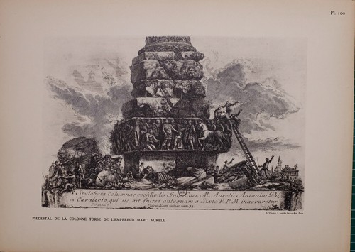Antique piranesi imprimé 100 - piranesi,