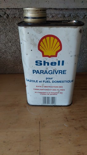 Ancien bidon huile shell - bidon,