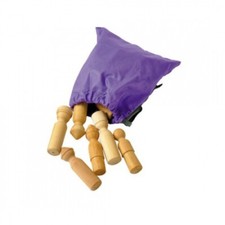 Ensemble figurines bois - ensemble, de