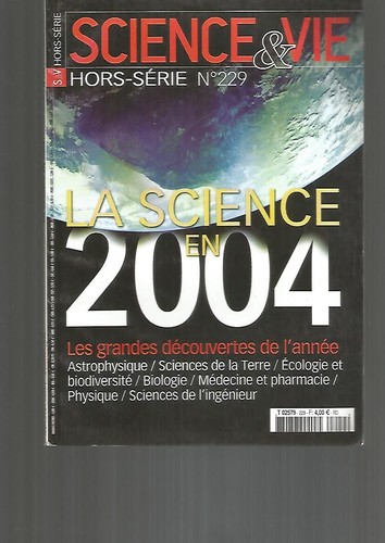 Sciences vie 229 la - hs, n°229