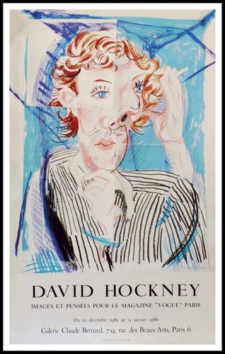 David hockney vogue - hockney, :