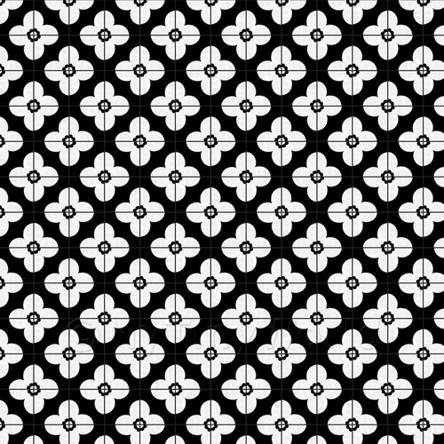 12th blanc fleur design - 12th,